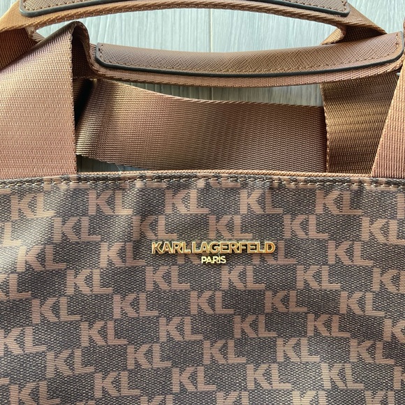Karl Lagerfeld Women’s Bag - Brown/Khaki. NEW. No box or tag - Picture 2 of 7